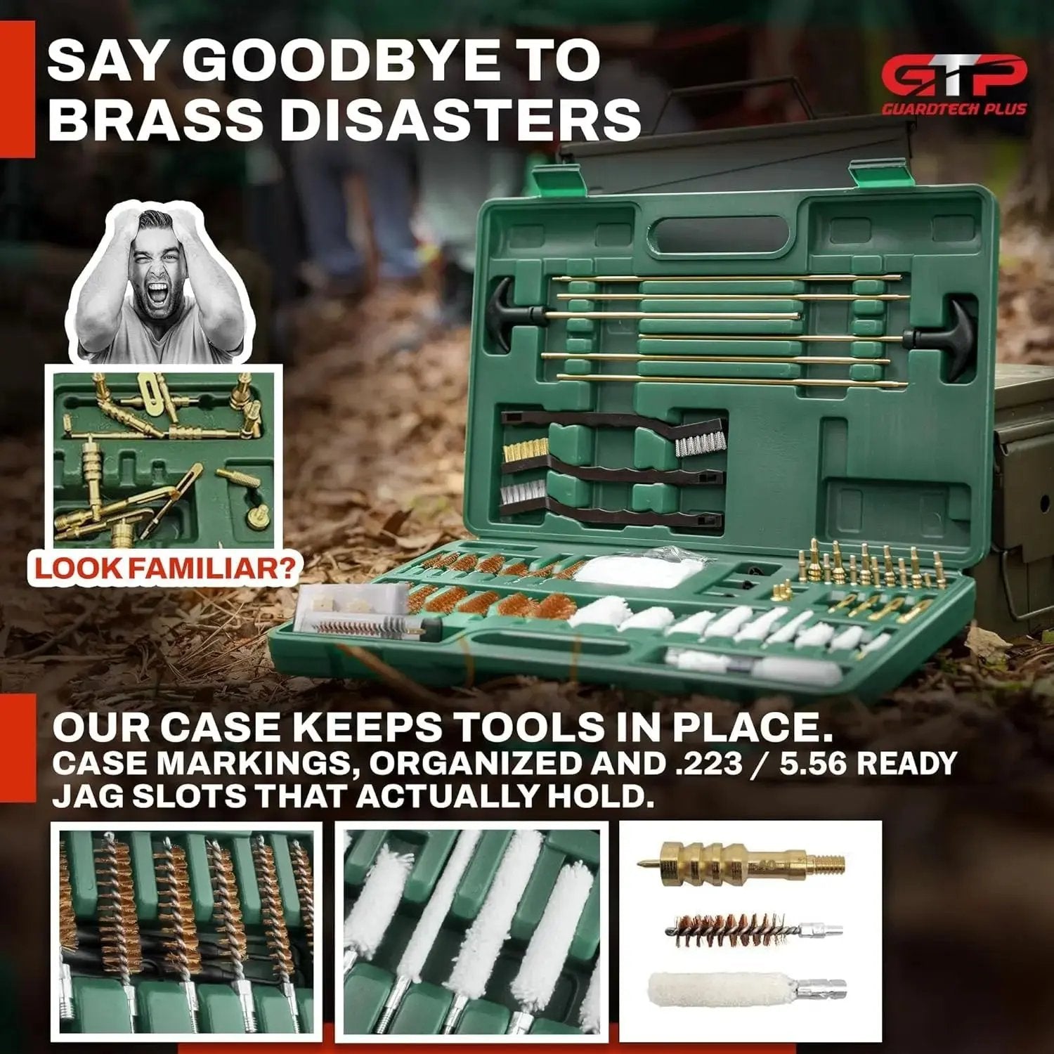 Universal Gun Cleaning Kit - GuardTech Plus