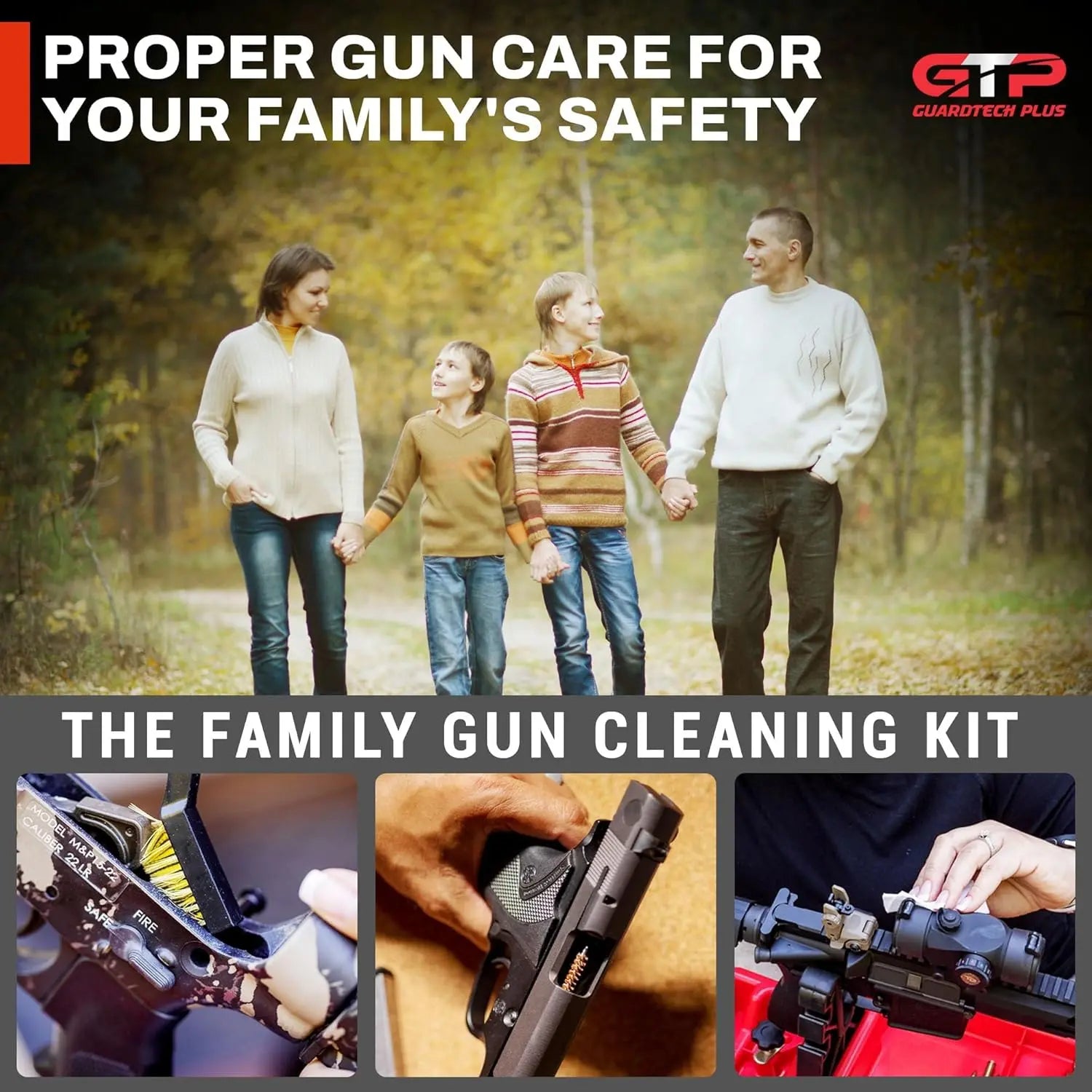 Universal Gun Cleaning Kit - GuardTech Plus