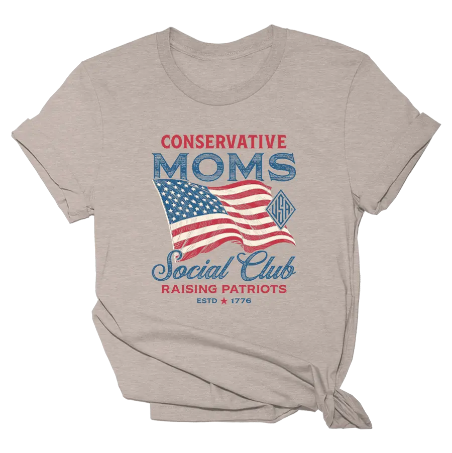 Conservative Moms Tee - 4182 I Love My Freedom