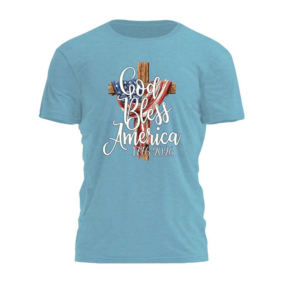 God Bless America Tee - 4771 I Love My Freedom