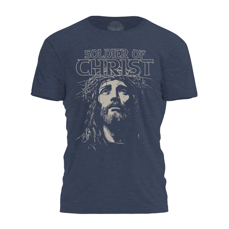 Soldier Of Christ Tee - 4155 I Love My Freedom