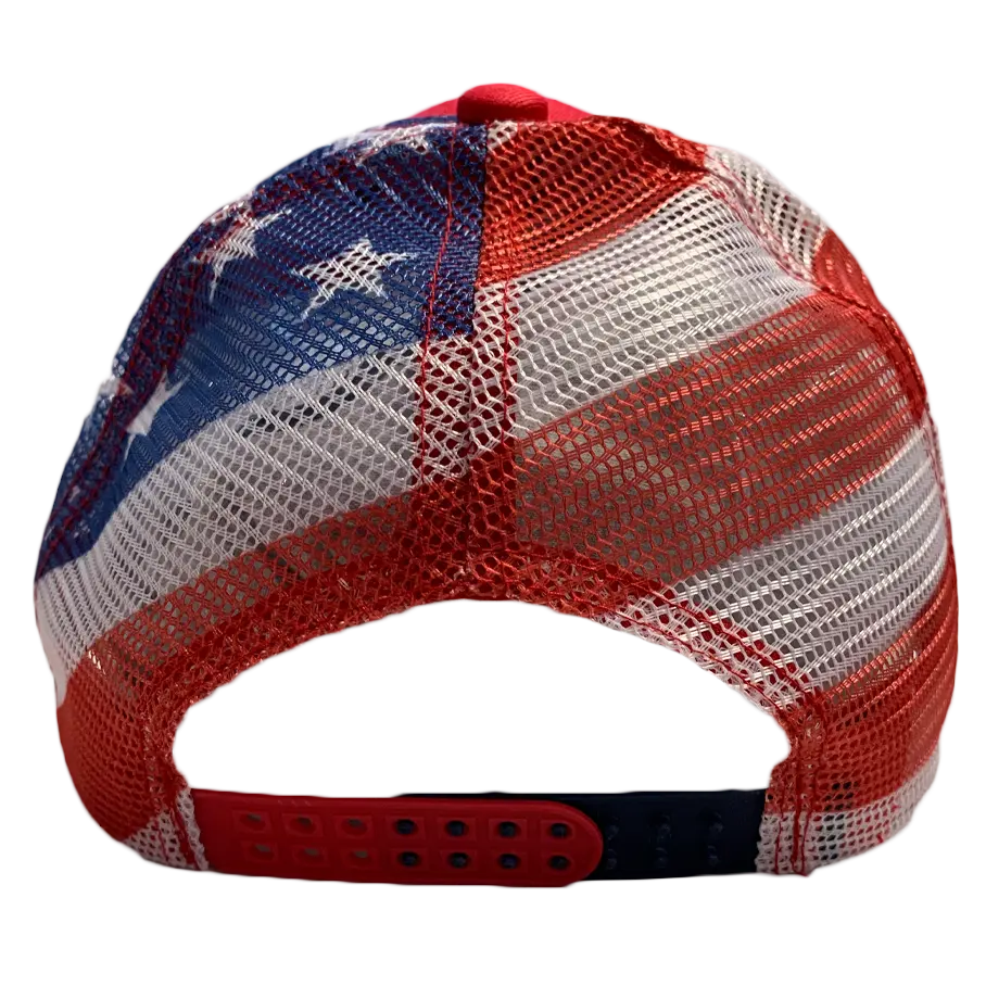 Red TRUMP 2024 Signature Hat - 7049 I Love My Freedom