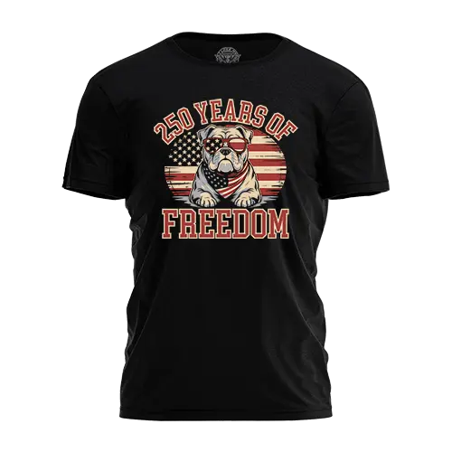 250 Years Of Freedom Tee - 4077 I Love My Freedom