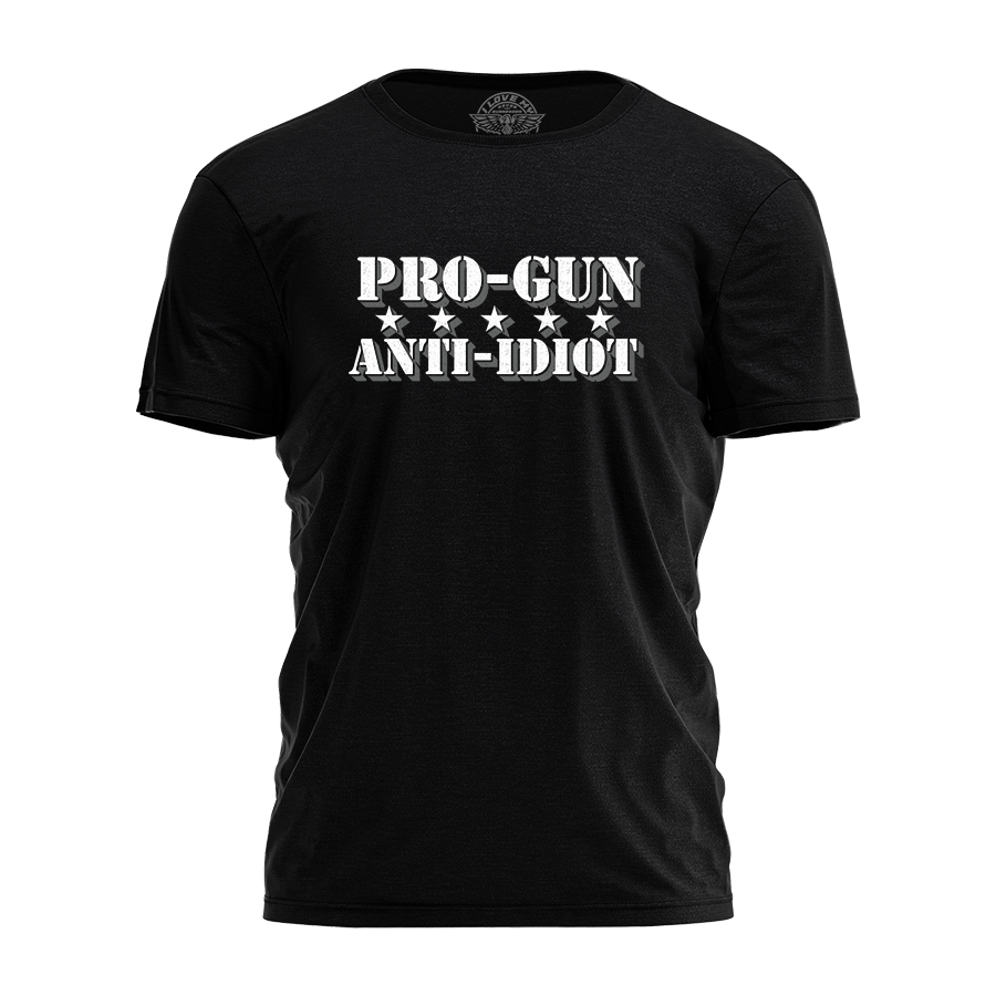 Pro-Gun Anti-Idiot Tee - 4078