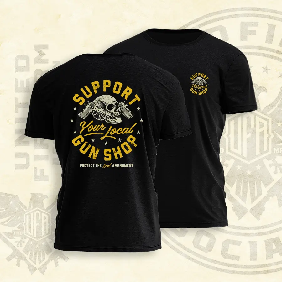 Support Your Local Gun Shop Tee - 2912