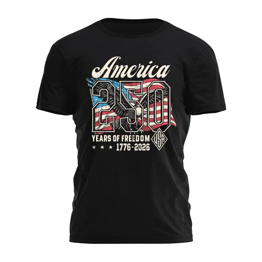 America 250 Tee - 4209 I Love My Freedom