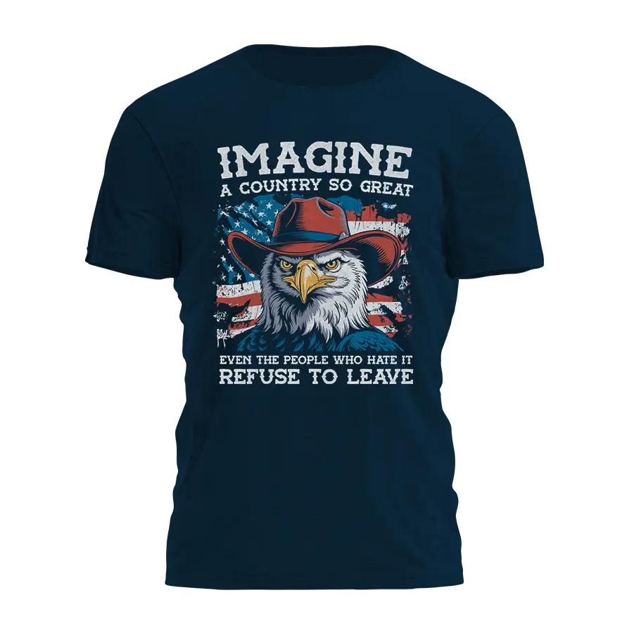 A Country So Great Tee - 4735 I Love My Freedom