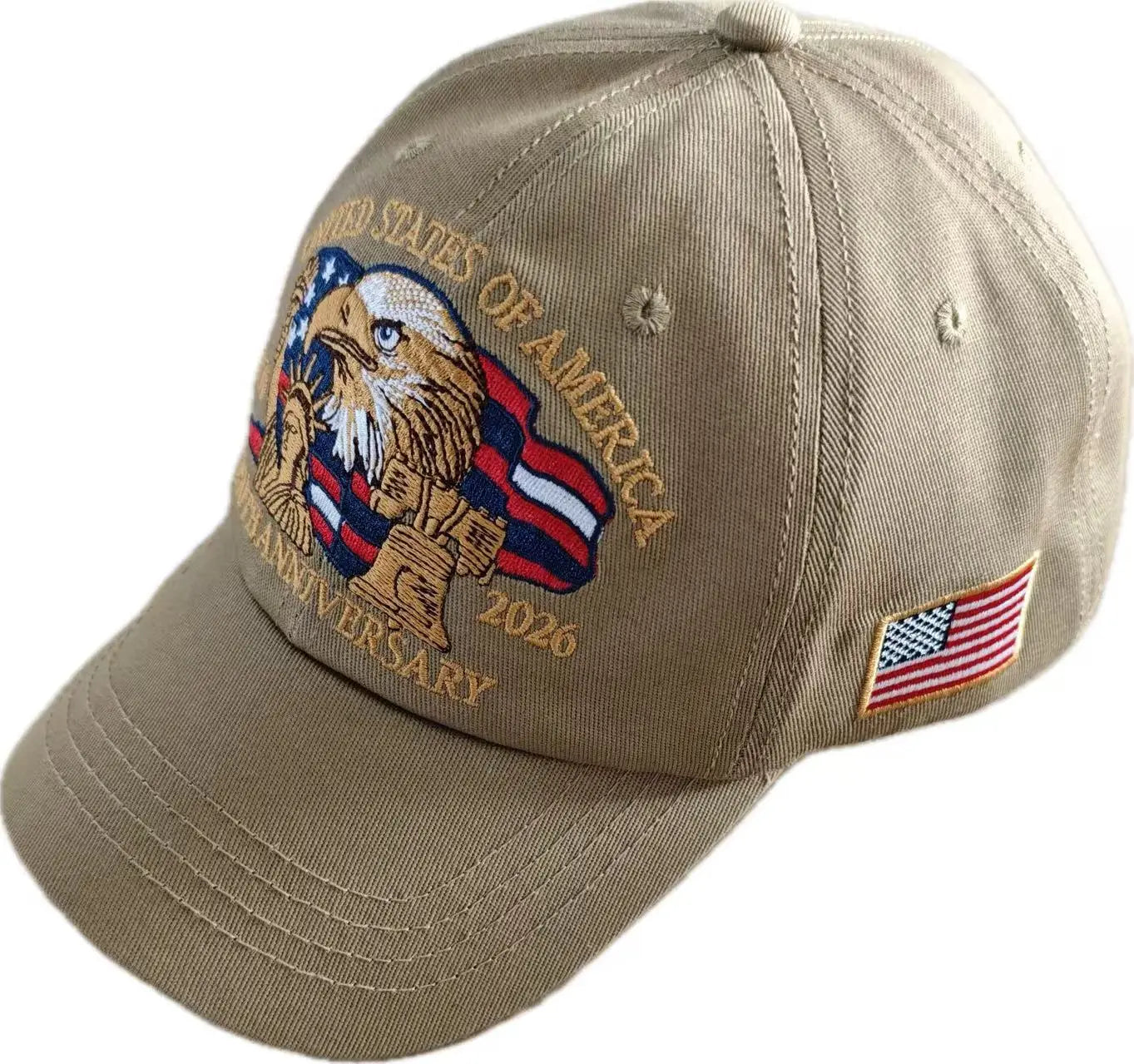 United States - 250th Anniversary Tan Hat - 4478 I Love My Freedom