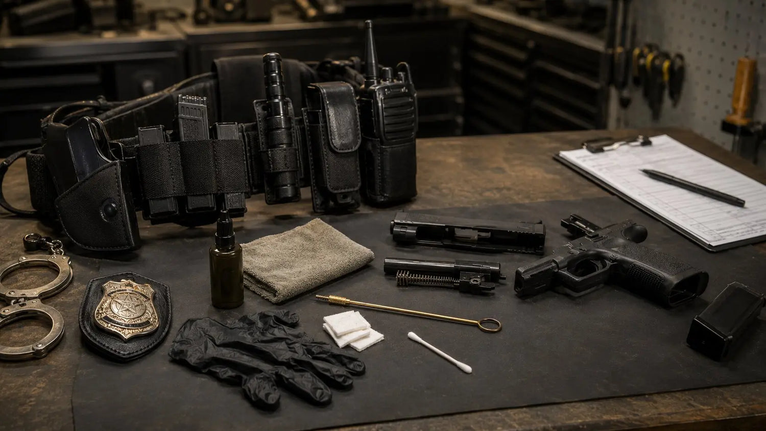 Compliance and Best Practices for Law Enforcement Firearm Maintenance