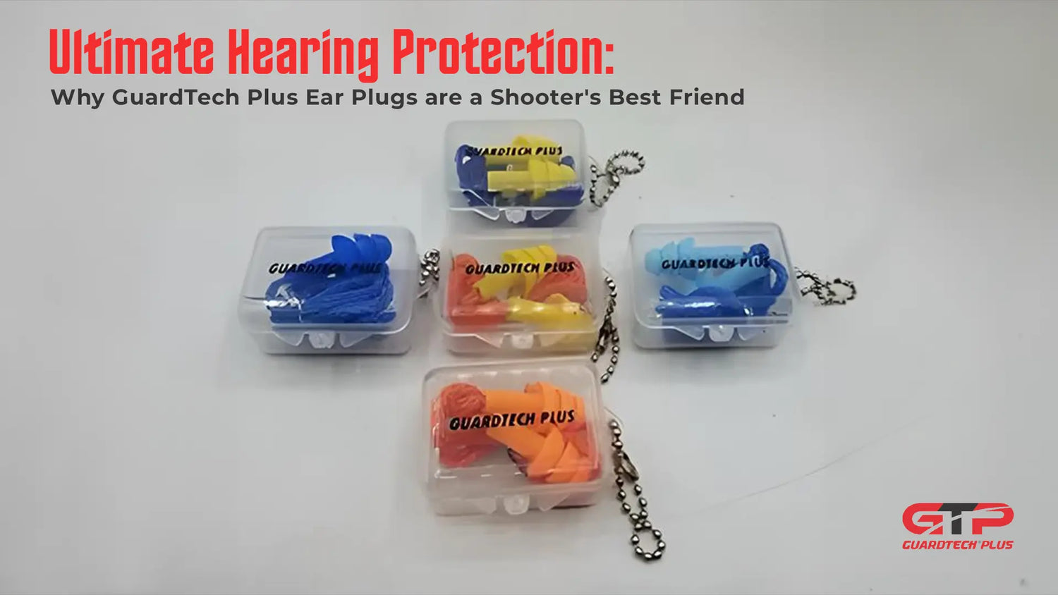 Ultimate Hearing Protection: Why GuardTech Plus Ear Plugs are a Shooter's Best Friend - GuardTech Plus