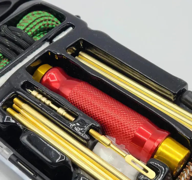 Gun cleaning tools for a regular firearm maintenance schedule