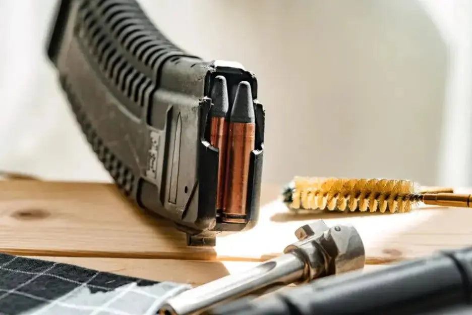 Gun care kit tools for a firearm cleaning checklist