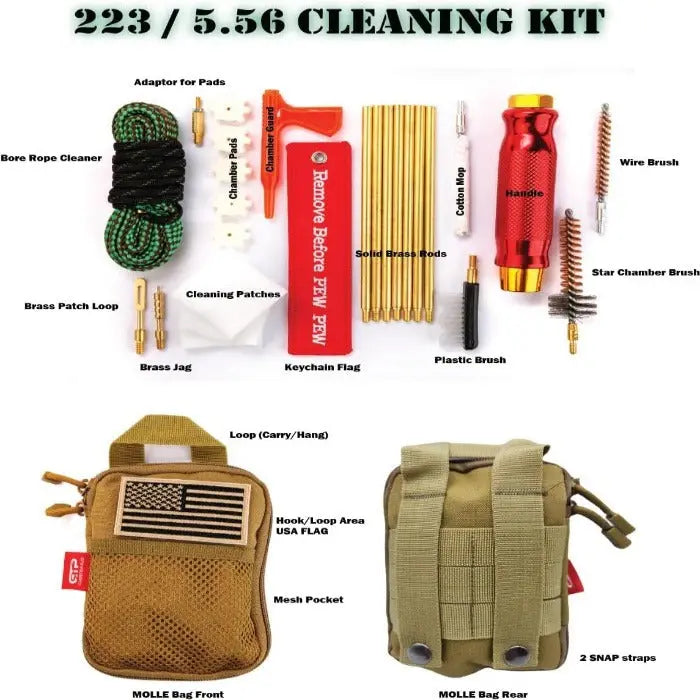 .223/5.56 MOLLE Gun Cleaning Kits