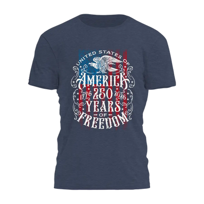 America - 250 Years Of Freedom Tee - 4198