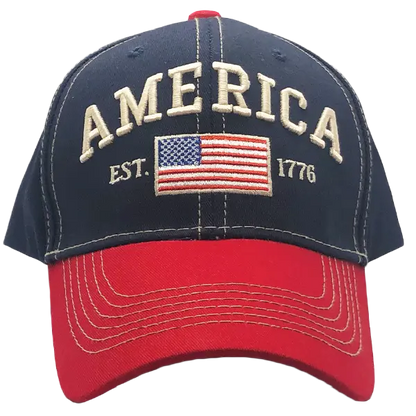 America 1776 Freedom Hat - 0883 I Love My Freedom