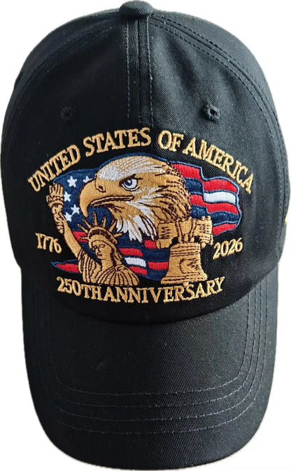 United States - 250th Anniversary Black Hat - 4476 I Love My Freedom