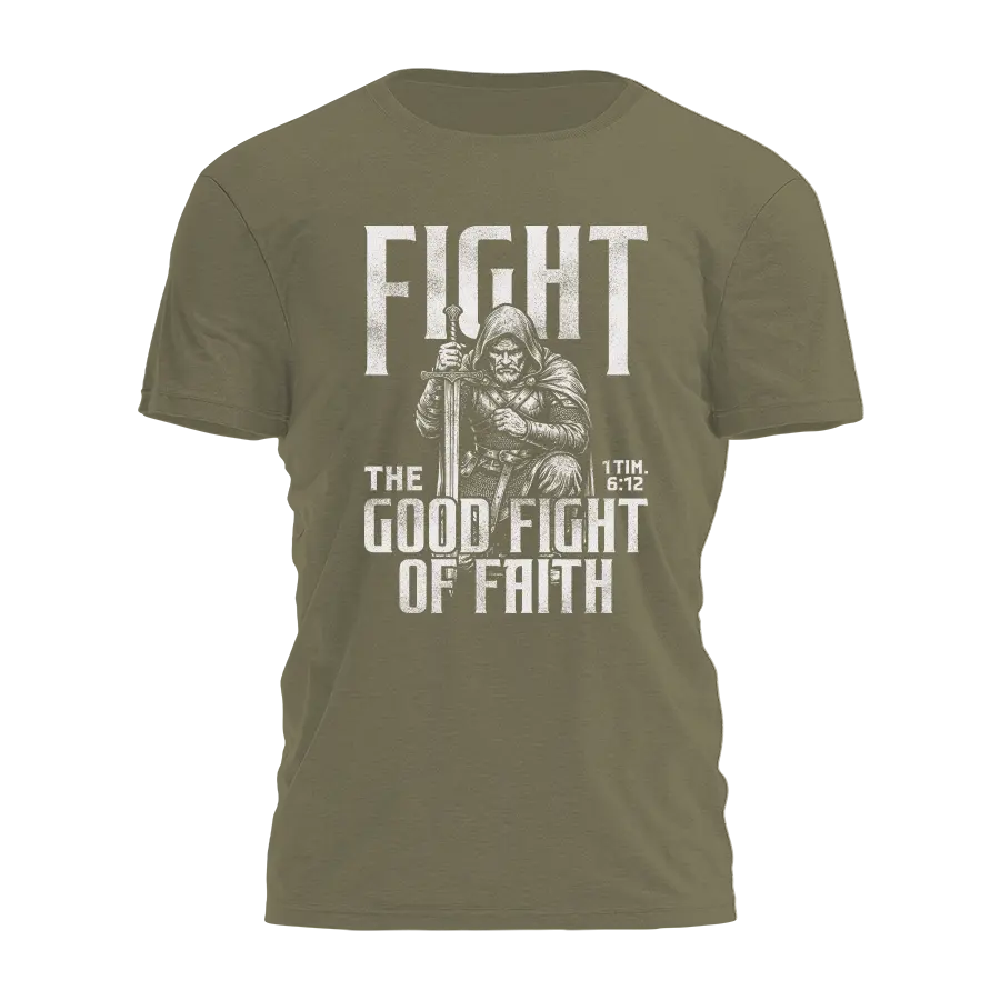 Fight The Good Fight Tee - 4813 I Love My Freedom