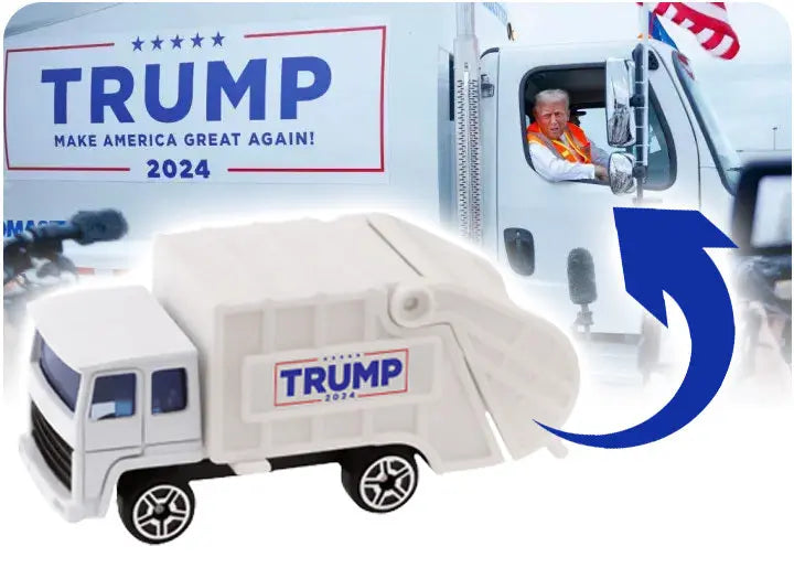 Trump 2024 Garbage Truck - 3137 I Love My Freedom