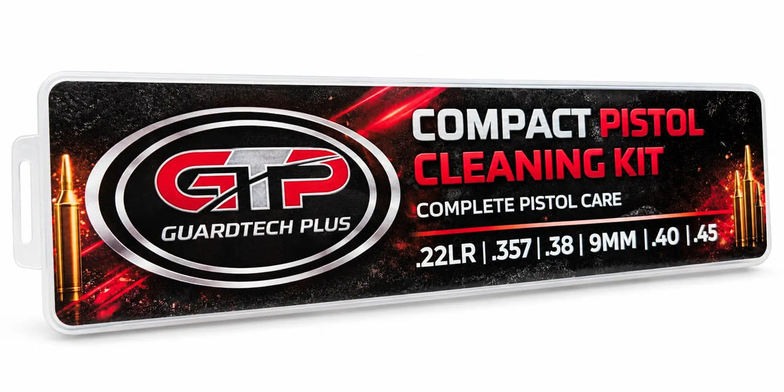 Pistol Cleaning Kit Essentials | 22, 9mm, .40, .45 &amp; More | Brass Rods