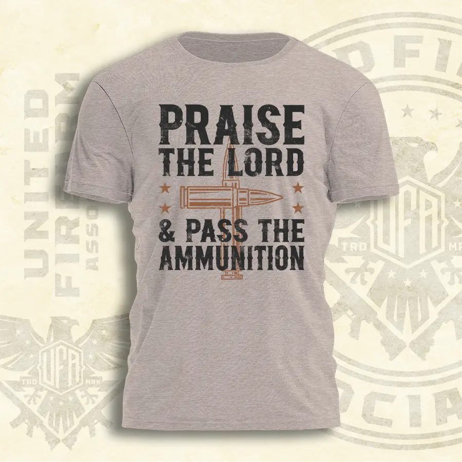 Praise the Lord - Pass the Ammunition Tee - 2659