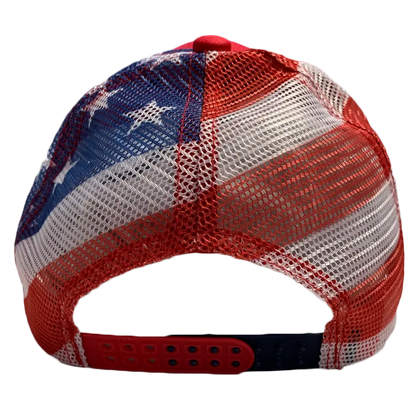 Red TRUMP 2024 Signature Hat - 7049 I Love My Freedom