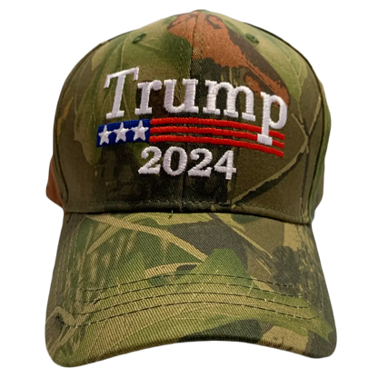 Camo TRUMP 2024 Hat 7158 I Love My Freedom