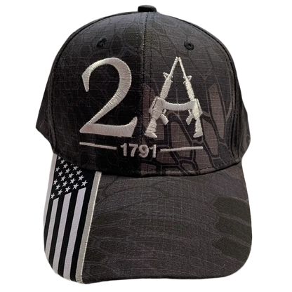 Camo Second Amendment Hat - 1865