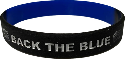 Back The Blue Wristband I Love My Freedom