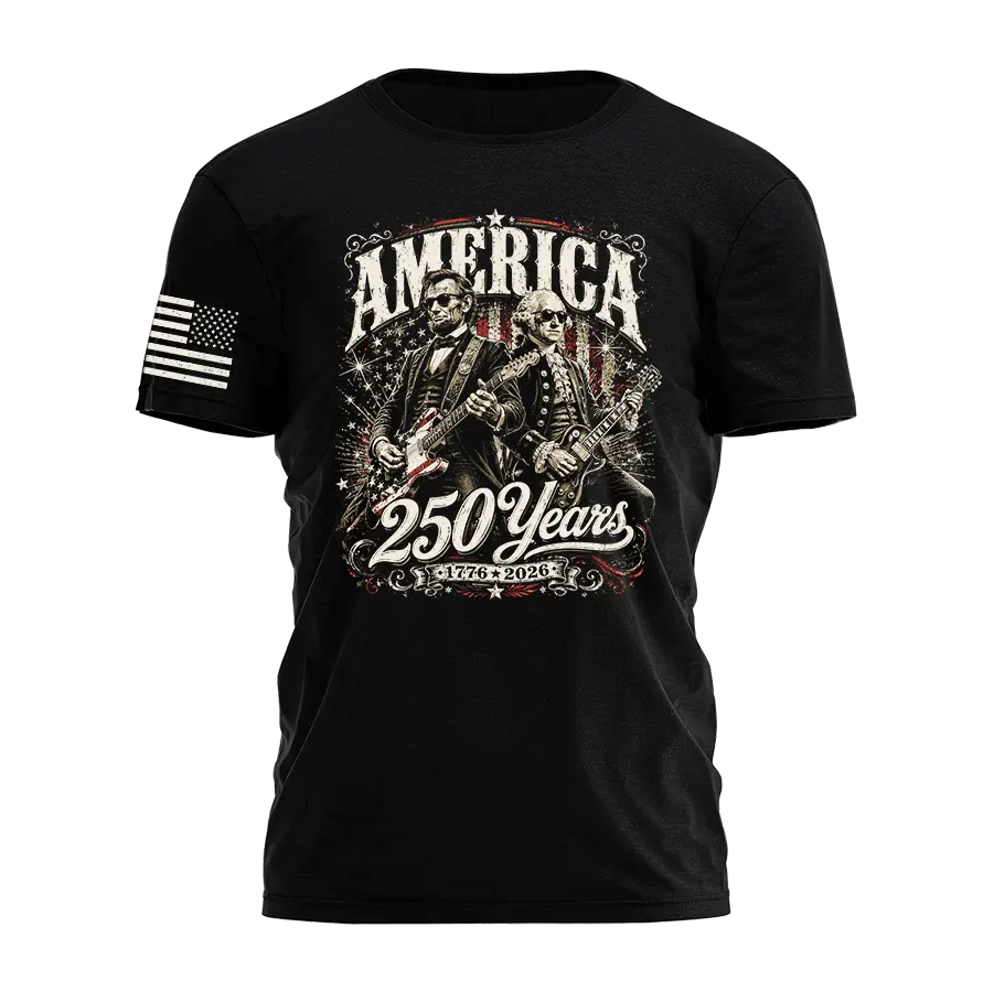 Forefathers Of Rock Tee - 4822 I Love My Freedom