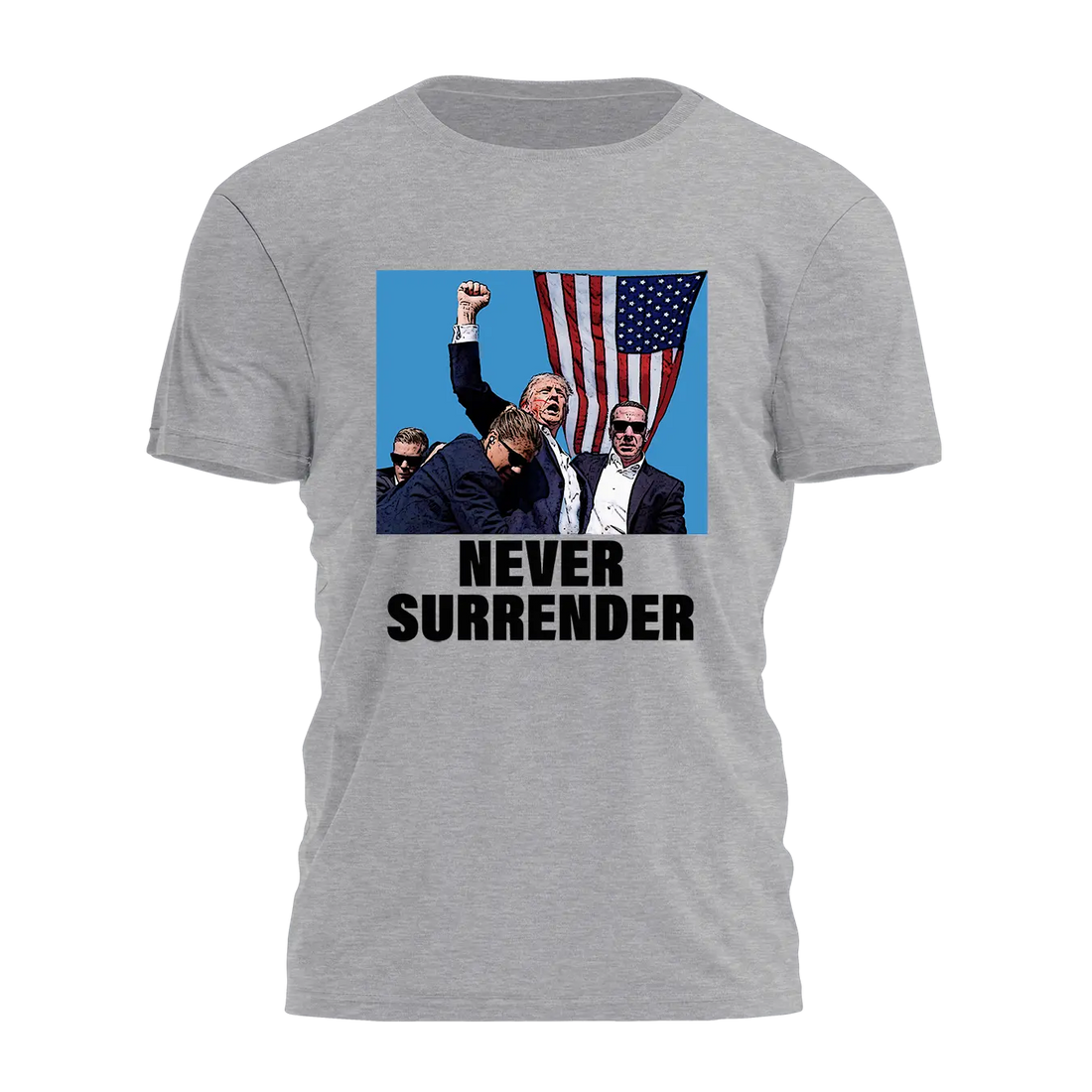 Never Surrender Tee - 2732 I Love My Freedom