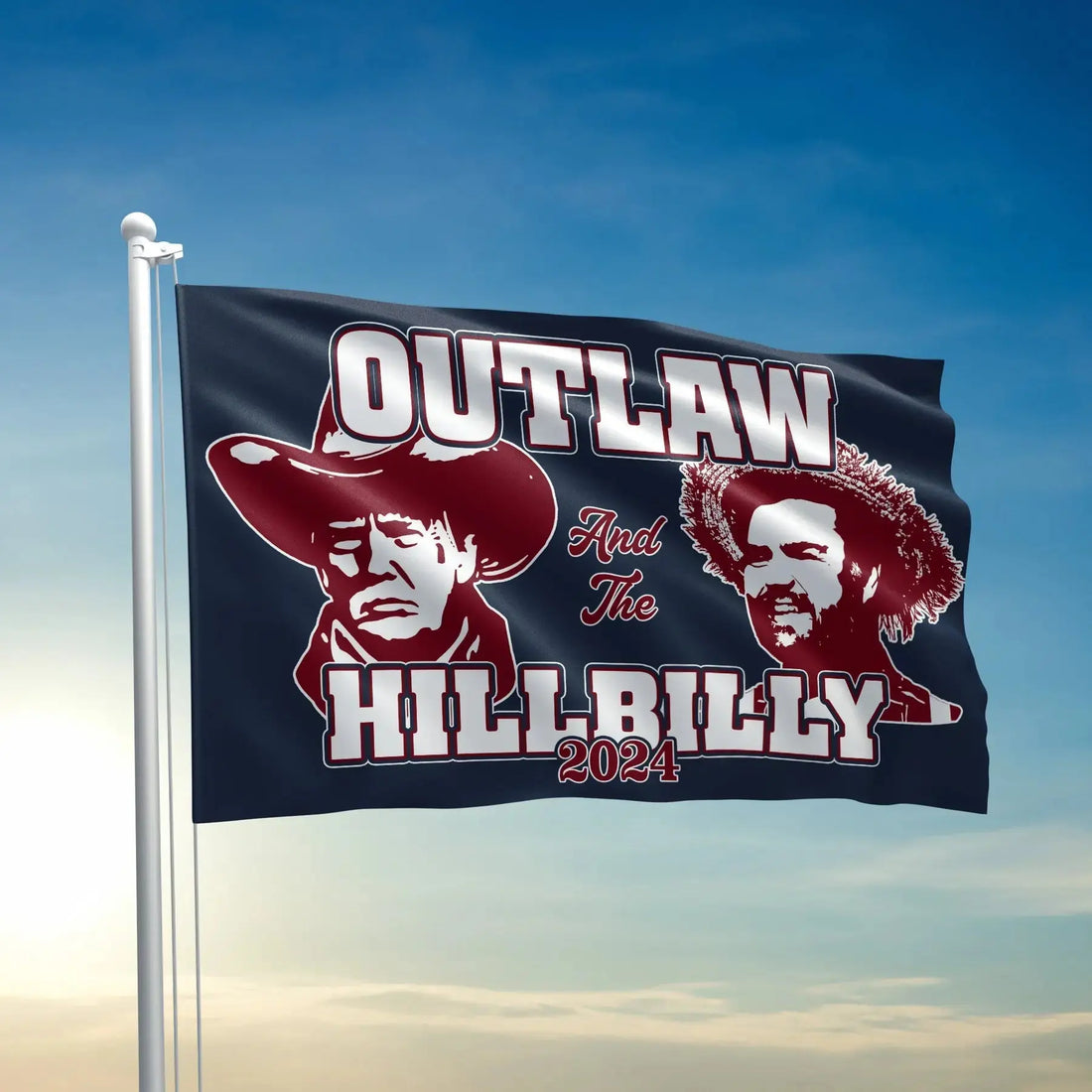Outlaw and Hillbilly - Navy Flag GuardTech Plus