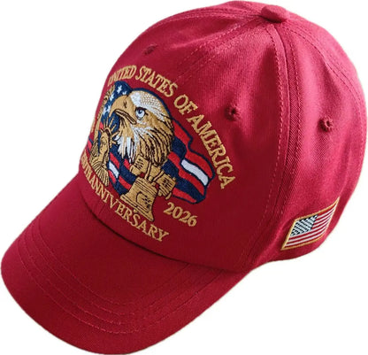 United States - 250th Anniversary Red Hat - 4477 I Love My Freedom