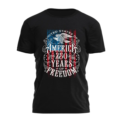 America - 250 Years Of Freedom Tee - 4198