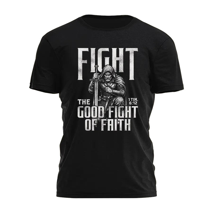 Fight The Good Fight Tee - 4813 I Love My Freedom