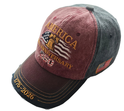 America - 250th Anniversary Hat - 4615 I Love My Freedom