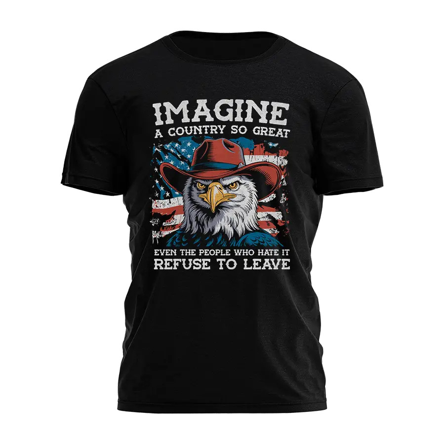 A Country So Great Tee - 4735 I Love My Freedom