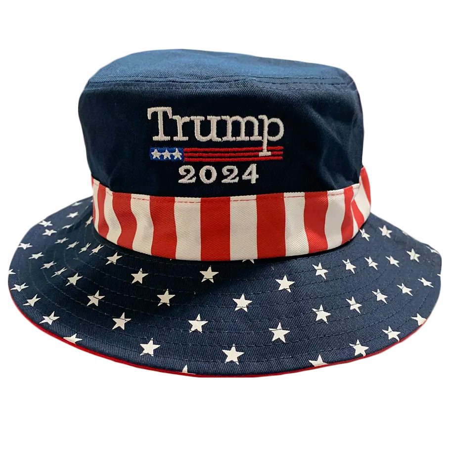 Trump 2024 Bucket Hat 0073 I Love My Freedom