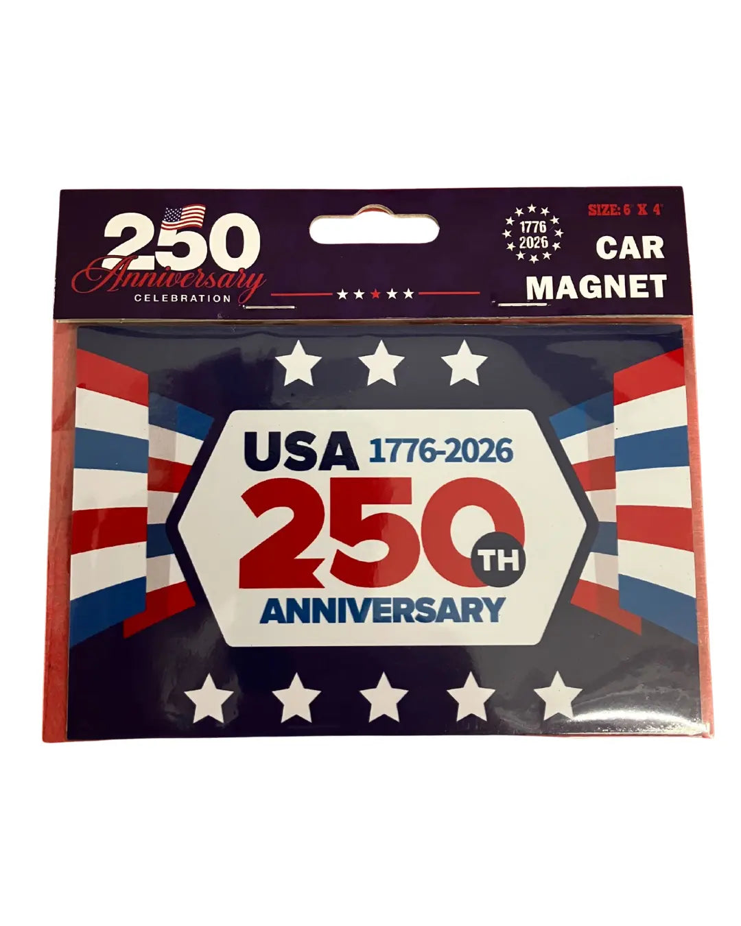USA 250th Anniversary Magnet - 4755 I Love My Freedom