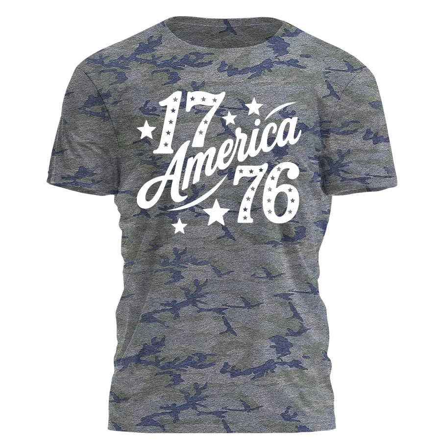 America 1776 Tee - 4881 I Love My Freedom