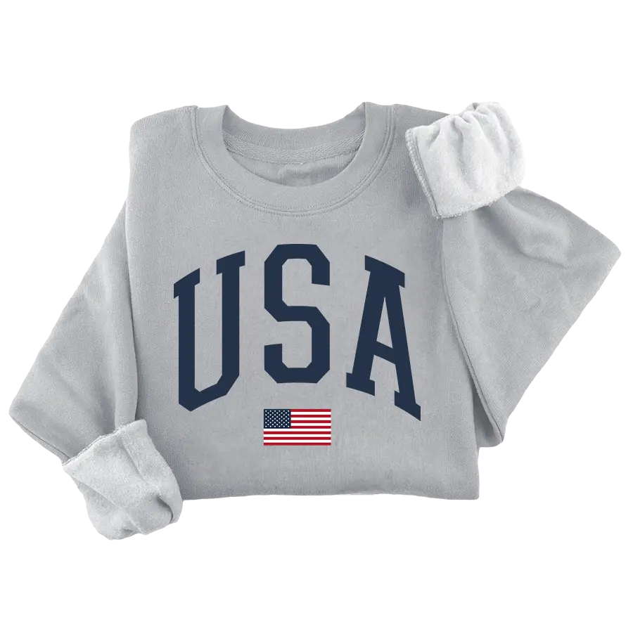 USA Crewneck (3 Colors) - 4879 I Love My Freedom