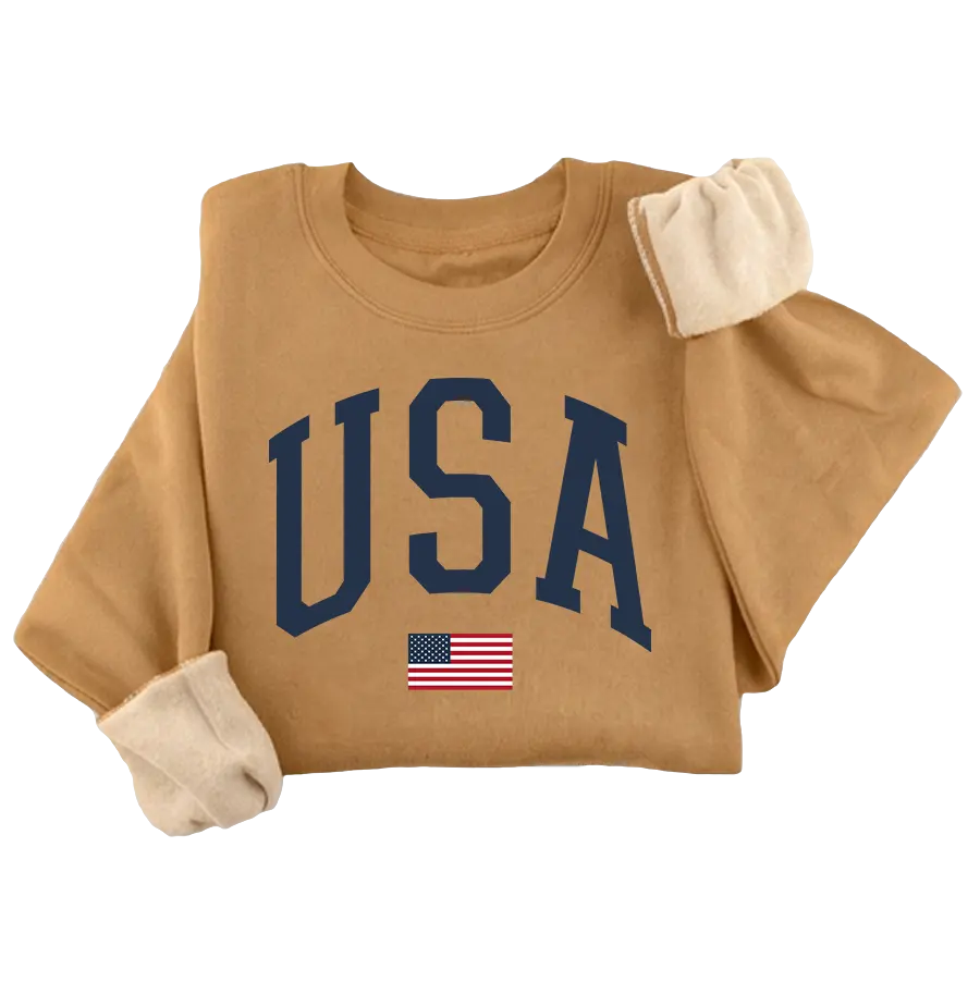 USA Crewneck (3 Colors) - 4879 I Love My Freedom