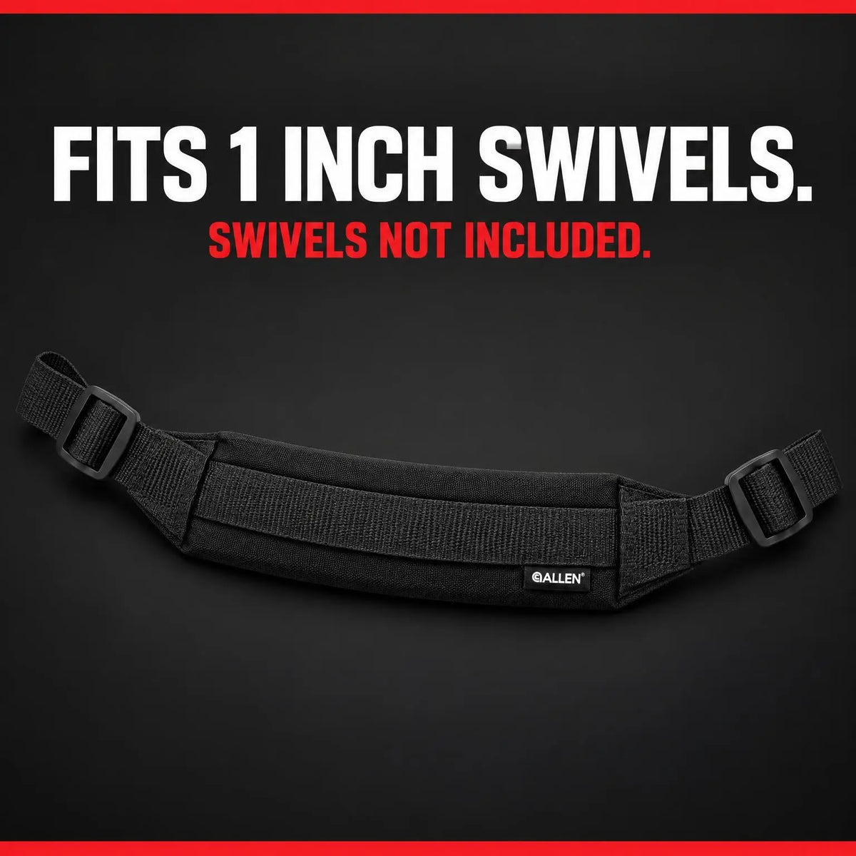 Allen Durango sling fits 1 inch swivels, swivels not included