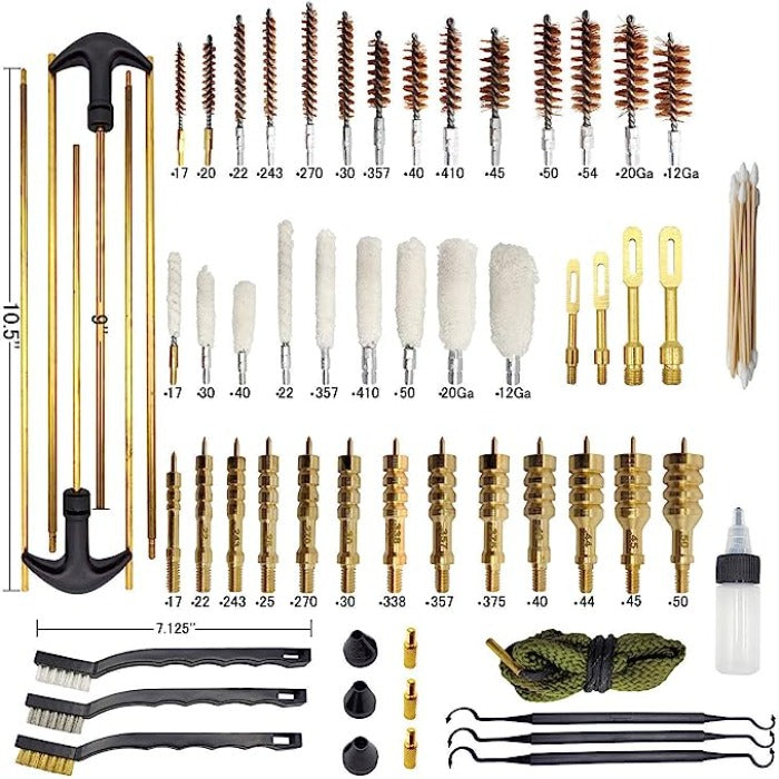 Updated Gun Cleaning Kit Components 